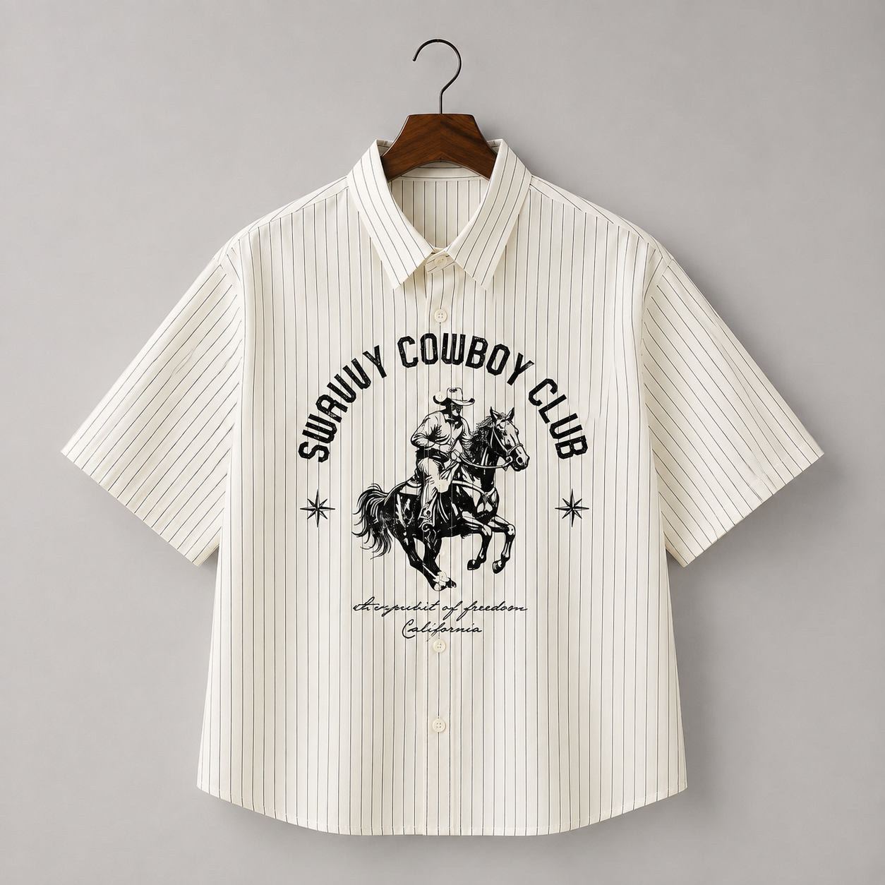 Cowboy Society Boxy Shirt