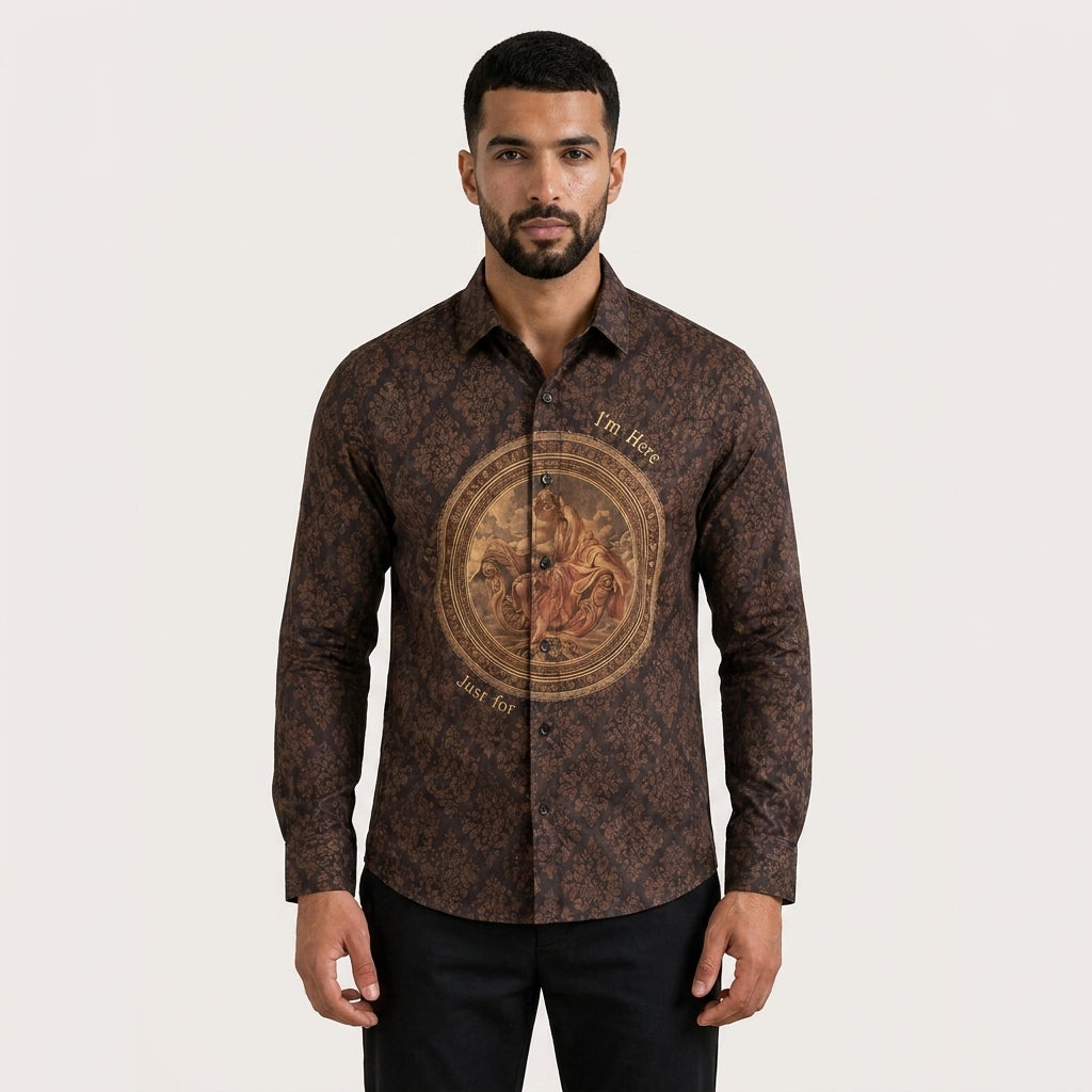 Baroque Brown Classic Shirt