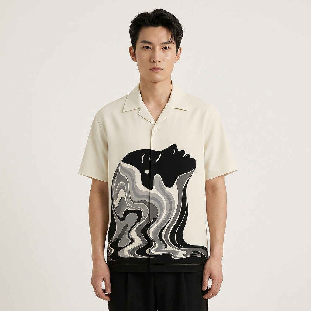 Abstract Face Art Shirt