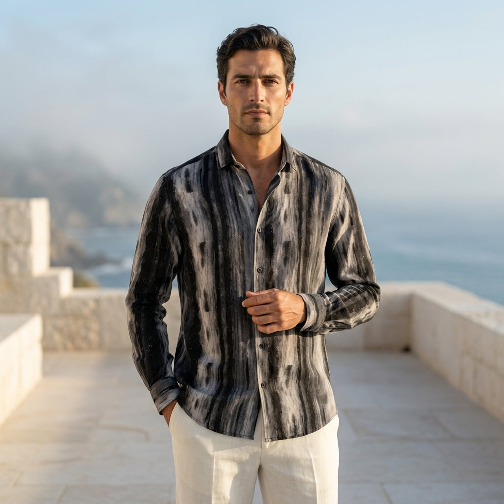 Eclipse Stripe Premium Shirt