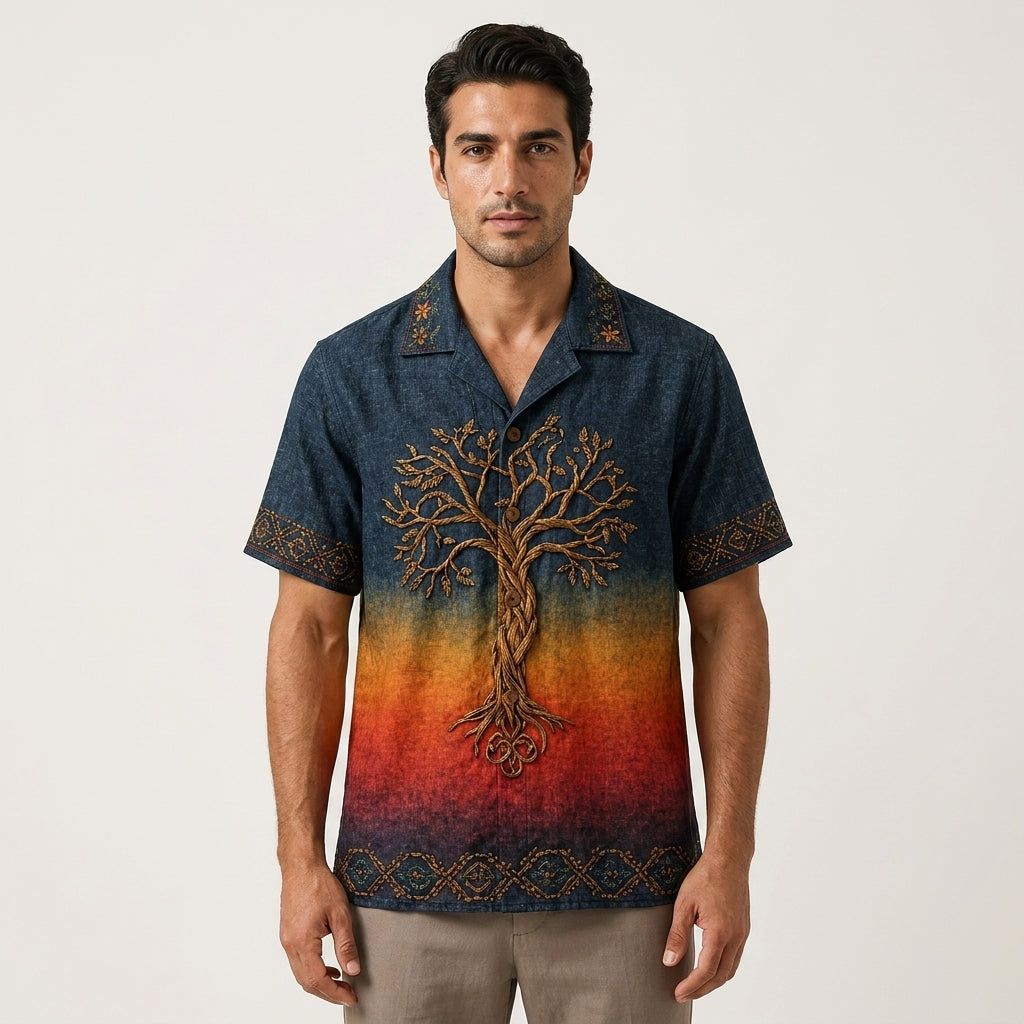 Twilight Tree Artisan Shirt