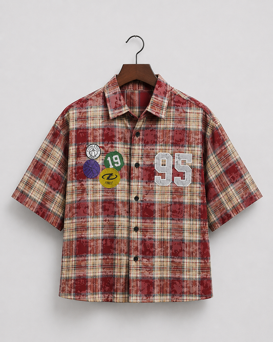 Varsity Patch Boxy Shirt