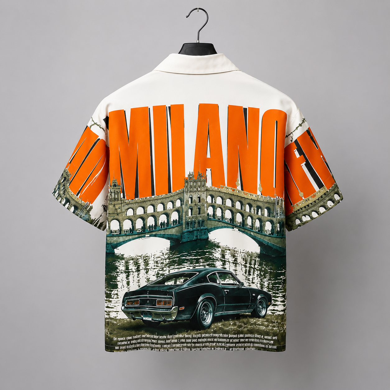 Berlin Streetscape Premium Printed Shirt