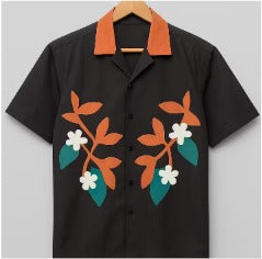 Tropical Bloom Cuban Shirt