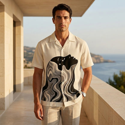 Abstract Face Art Shirt