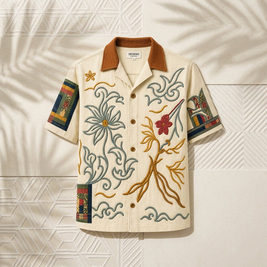 Royal Vine Printed Shirt