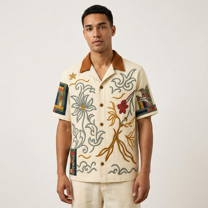 Royal Vine Printed Shirt