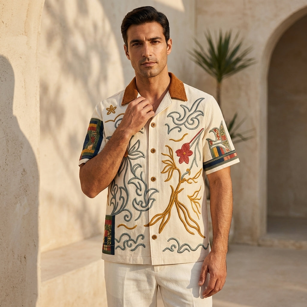 Royal Vine Printed Shirt