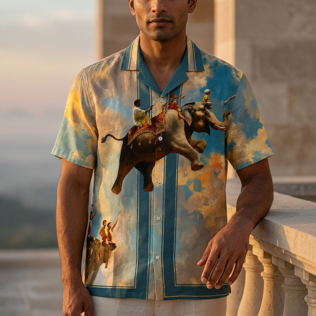 Royal Elephant Resort Shirt