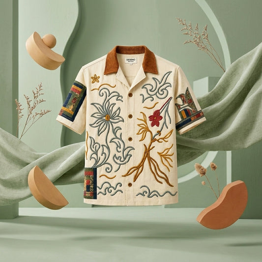 Royal Vine Printed Shirt