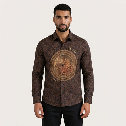 Baroque Brown Classic Shirt