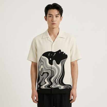 Abstract Face Art Shirt