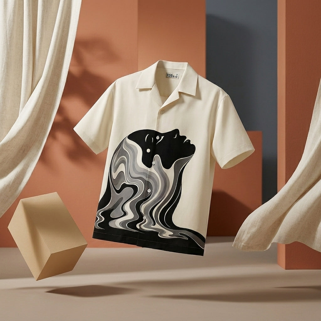 Abstract Face Art Shirt