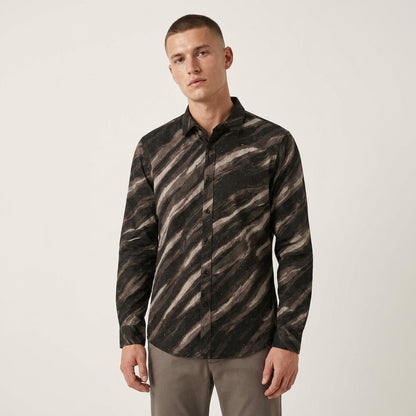 Dark Marble Pattern Shirt