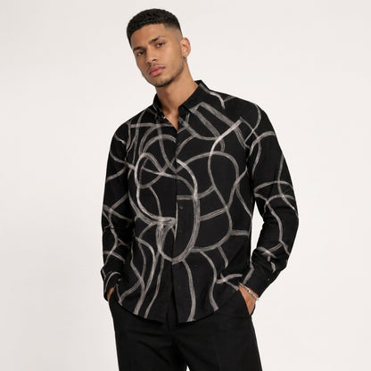 Abstract Pulse Premium Shirt
