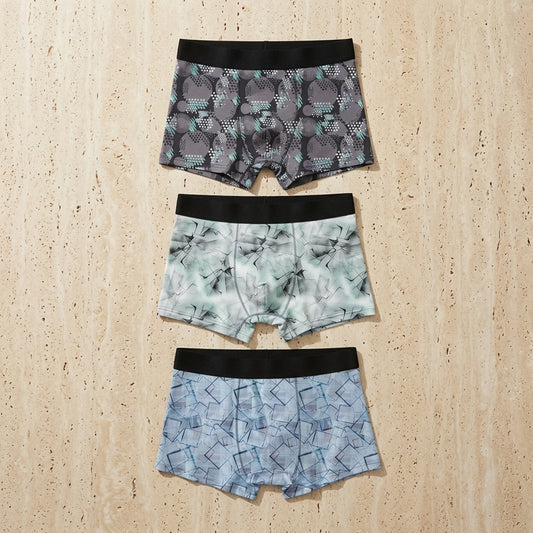 Modern Matrix Boxer Briefs 3 Pcs