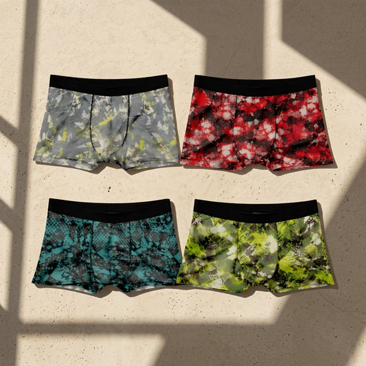 Tropical Vibes Boxer Briefs – Pack of 4
