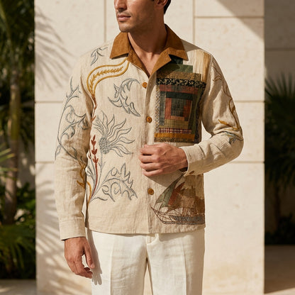 Artisan Patchwork Full Sleeve Shirt