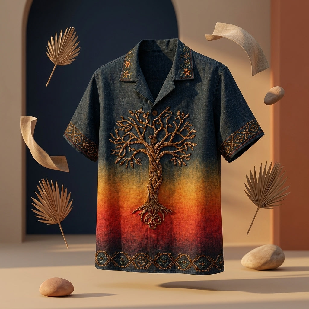 Twilight Tree Artisan Shirt