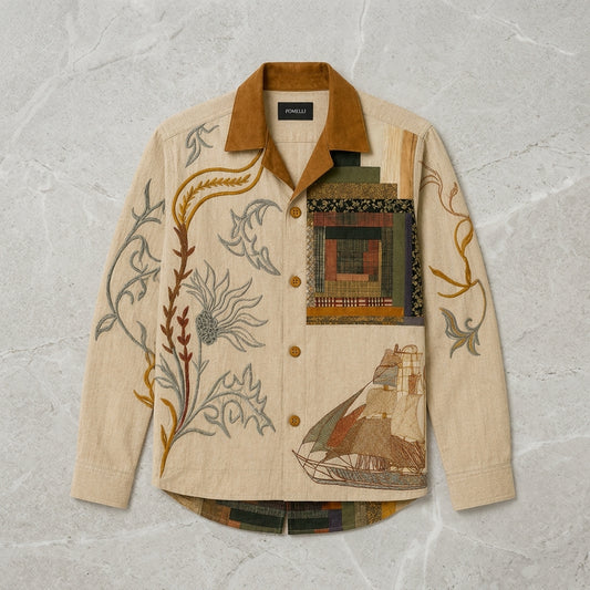 Artisan Patchwork Full Sleeve Shirt