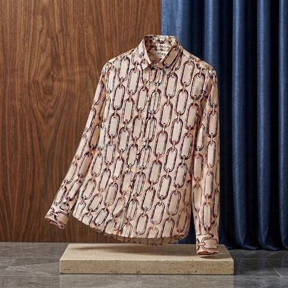Luxe Geometric Link Shirt